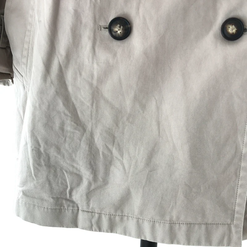 HERMES / エルメス | マルジェラ期 コットンギャバジン トレンチコート | 38 | レディース