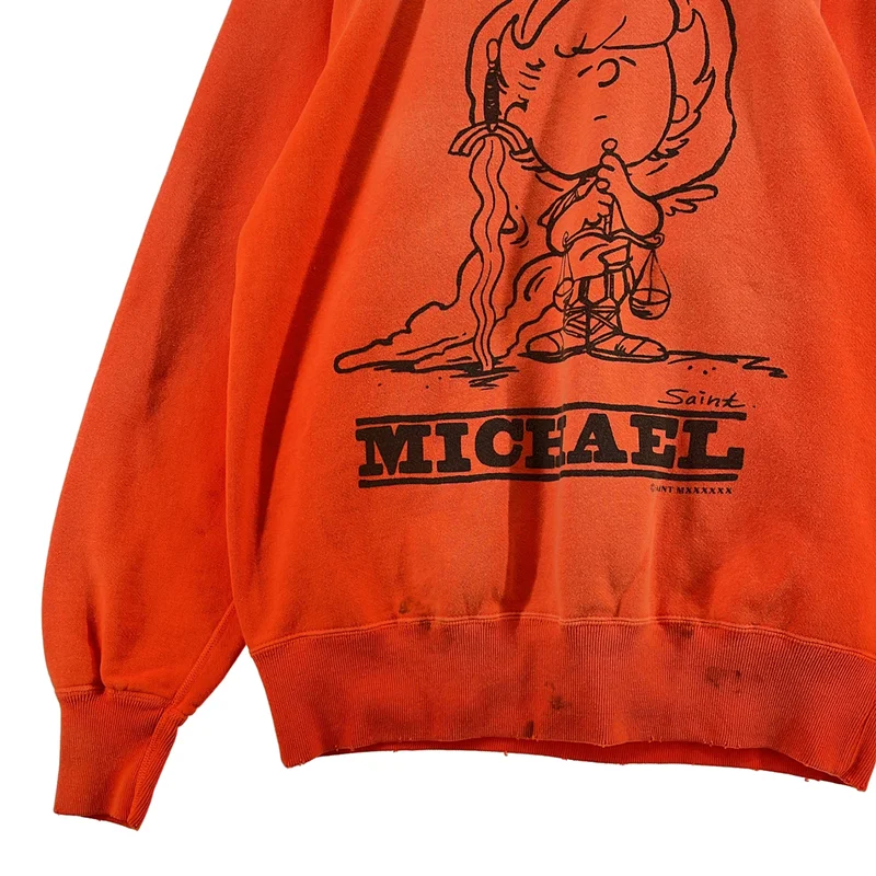 SAINT MICHAEL  Mxxxxxx / セントマイケル | CRW N SWT MICHAEL スウェット シャツ トレーナー | S | メンズ