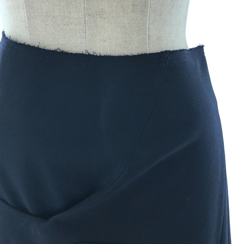 COMME des GARCONS COMME des GARCONS / コムコム | 2019SS | ウール 断ち切り カーゴポケット スカート | XS | レディース