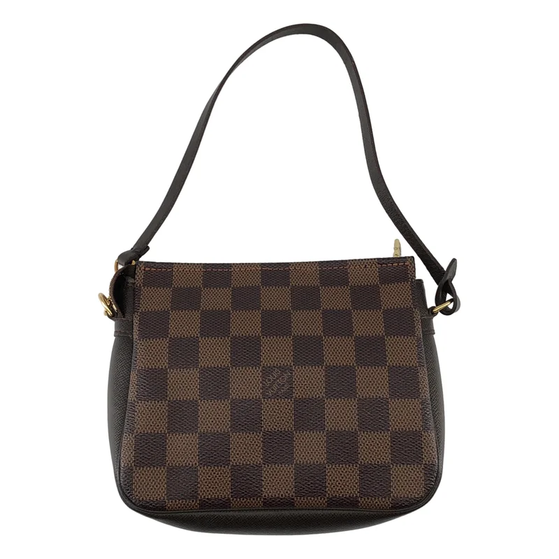 Louis Vuitton / ルイヴィトン | ダミエ トゥルース メイクアップ レザー ハンドポーチ / N51982 |