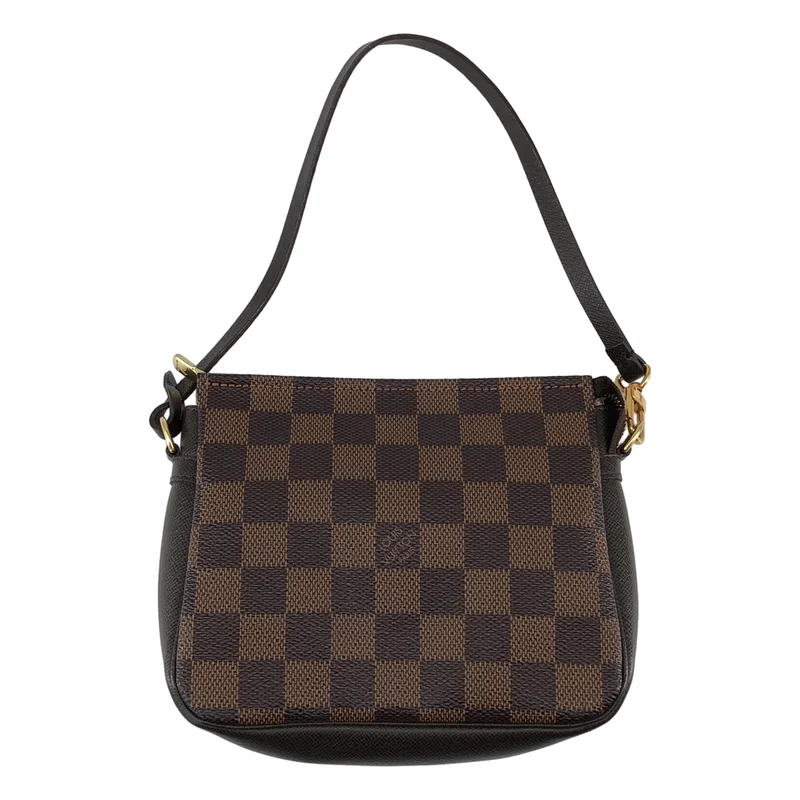 Louis Vuitton / ルイヴィトン | ダミエ トゥルース メイクアップ レザー ハンドポーチ / N51982 |