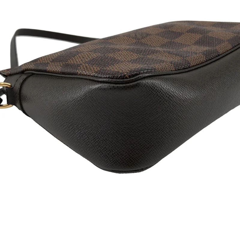 Louis Vuitton / ルイヴィトン | ダミエ トゥルース メイクアップ レザー ハンドポーチ / N51982 |