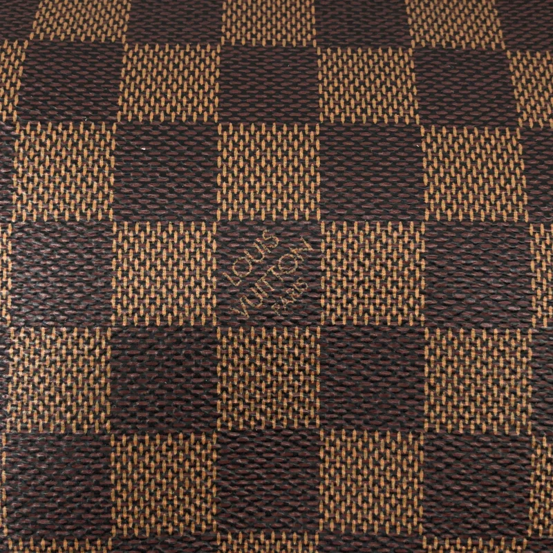 Louis Vuitton / ルイヴィトン | ダミエ トゥルース メイクアップ レザー ハンドポーチ / N51982 |