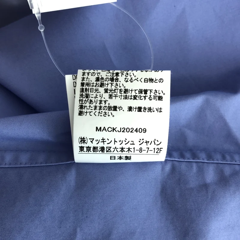 MACKINTOSH / マッキントッシュ | DINVIN バックスリット シャツ | 6 | レディース
