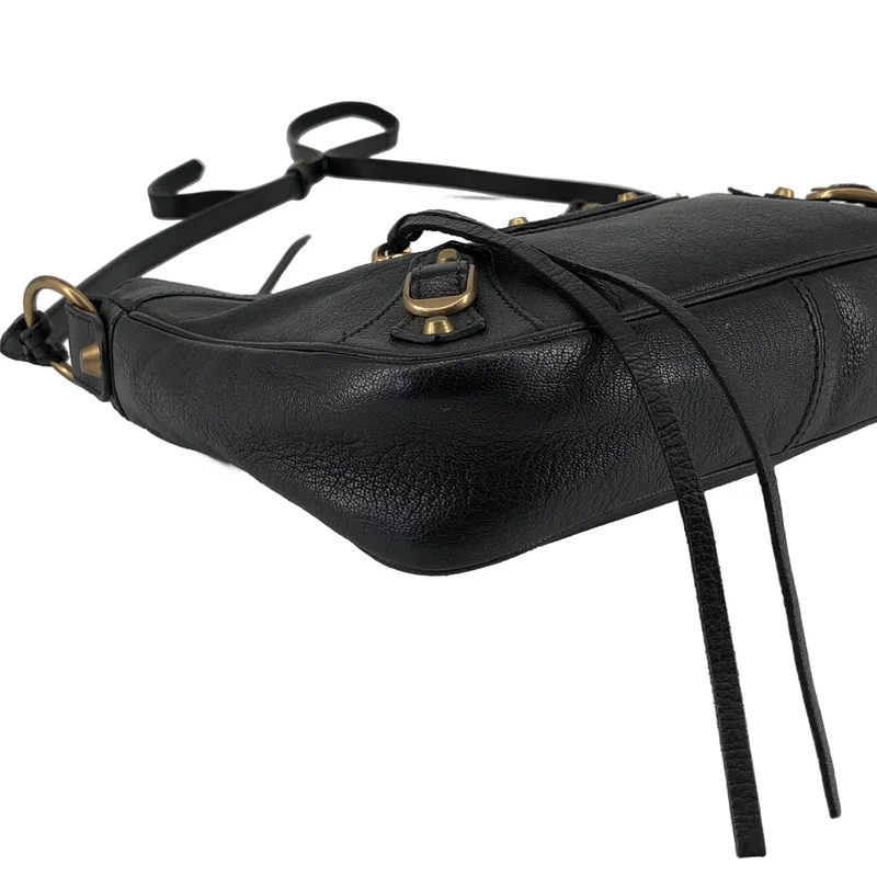 BALENCIAGA / バレンシアガ | ジャイアント ザ・ヒップ レザー スタッズ ミニショルダーバッグ / 242803 |