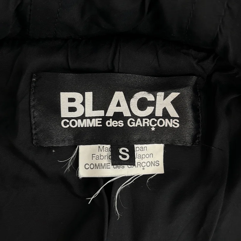 BLACK COMME des GARCONS / ブラックコムデギャルソン | 2014AW | ウール ライナードッキング ダッフルコート | S | レディース