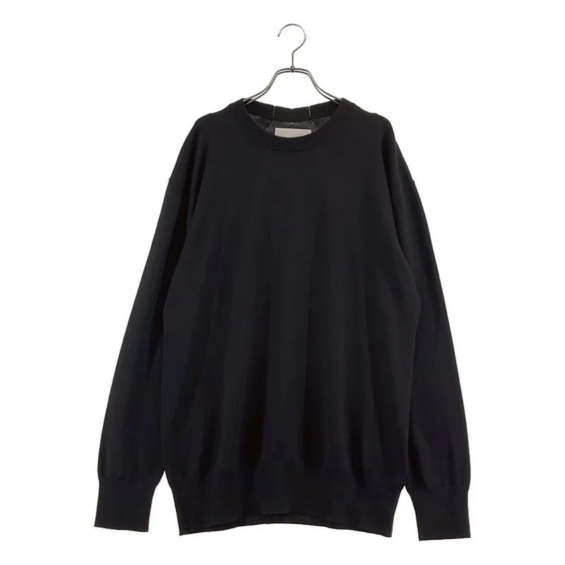 JIL SANDER / ジルサンダー | 2023AW | SWEATER CN LS - OVER FIT クルーネックニット | 44 | メンズ