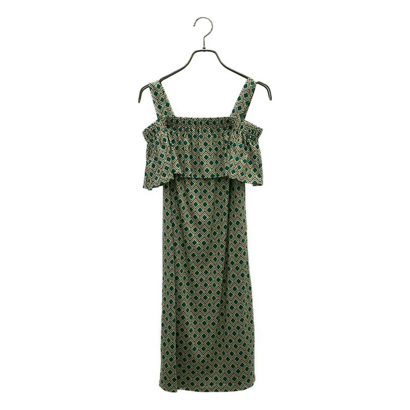WEEKEND MAX MARA / ウィークエンドマックスマーラ | コットン 総柄 ワンピース | XS | レディース