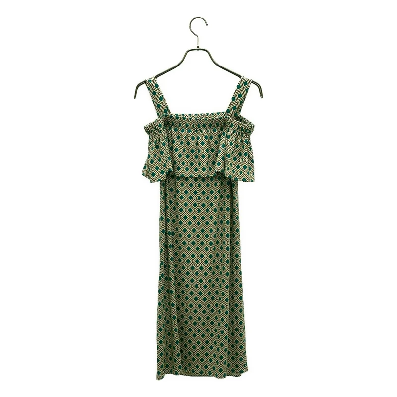 WEEKEND MAX MARA / ウィークエンドマックスマーラ | コットン 総柄 ワンピース | XS | レディース