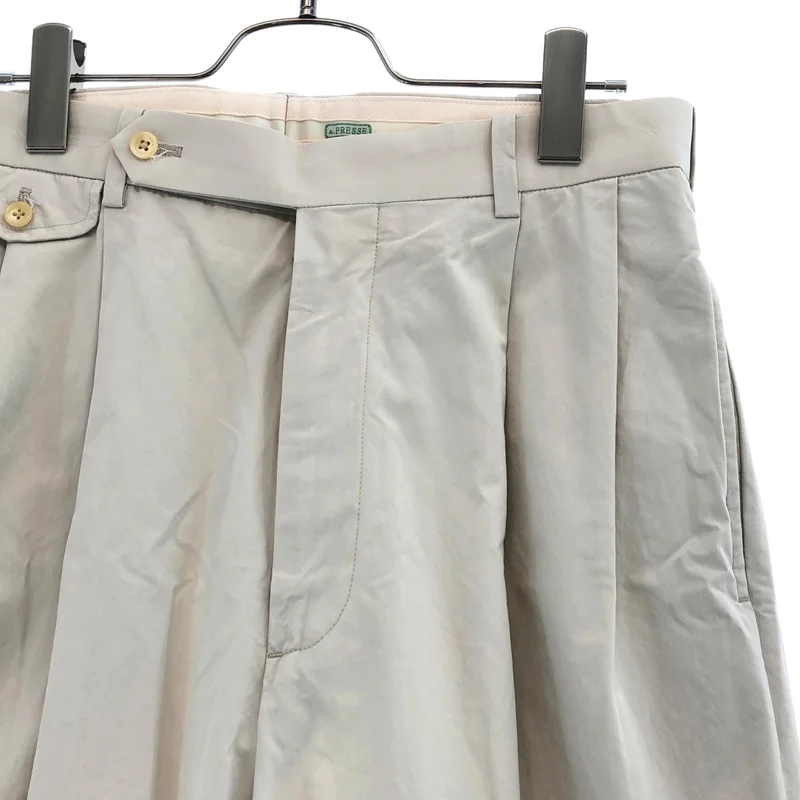 A.PRESSE / アプレッセ | 2023SS | High Density Weather Cloth Trousers チノトラウザーパンツ | 1 | メンズ