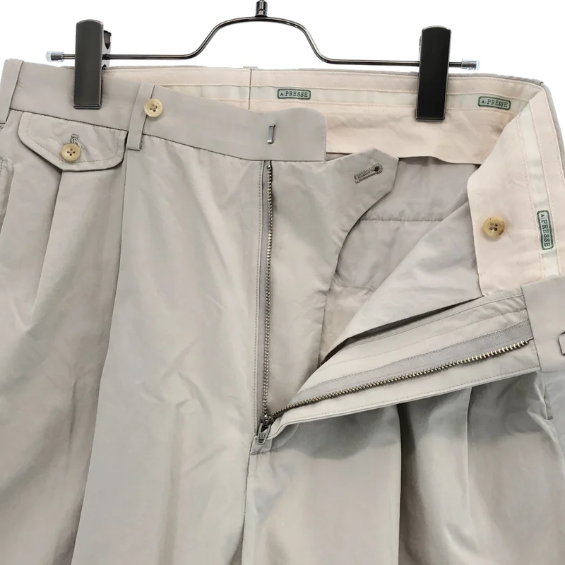A.PRESSE / アプレッセ | 2023SS | High Density Weather Cloth Trousers チノトラウザーパンツ | 1 | メンズ