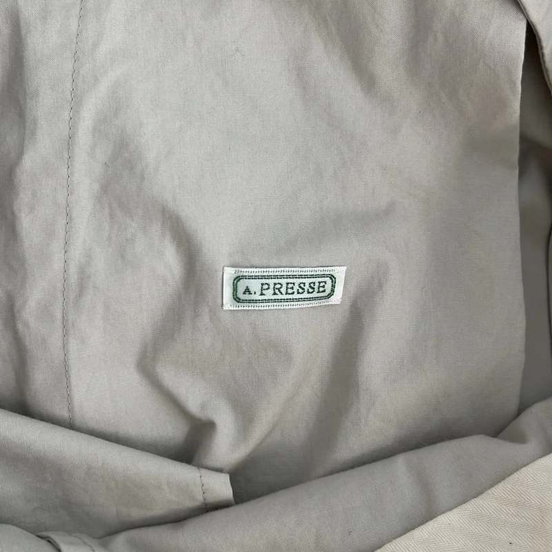 A.PRESSE / アプレッセ | 2023SS | High Density Weather Cloth Trousers チノトラウザーパンツ | 1 | メンズ