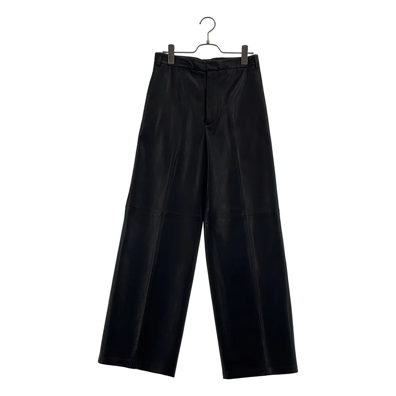 Edition / エディション トゥモローランド | EURO GOAT LEATHER SLACKS レザー スラックス | 36 | レディース