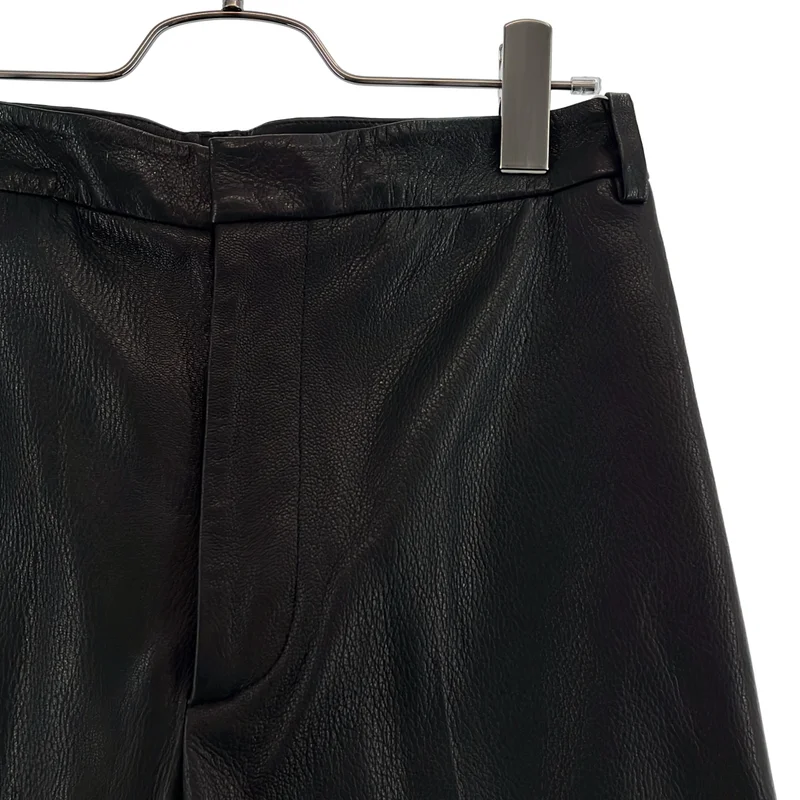 Edition / エディション トゥモローランド | EURO GOAT LEATHER SLACKS レザー スラックス | 36 | レディース