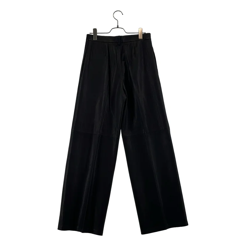 Edition / エディション トゥモローランド | EURO GOAT LEATHER SLACKS レザー スラックス | 36 | レディース