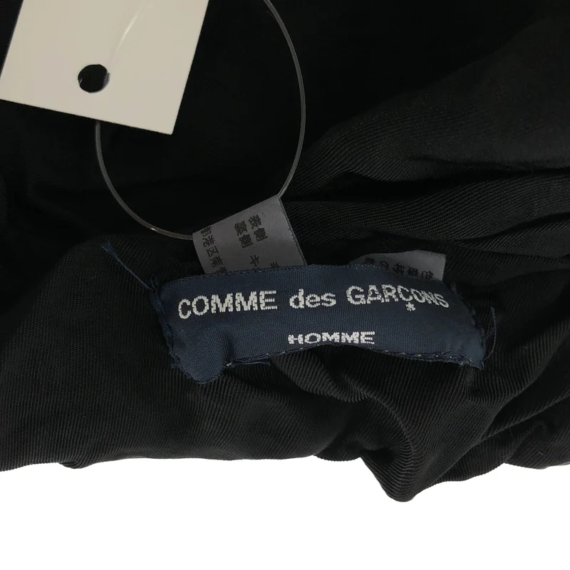 COMME des GARCONS HOMME / コムデギャルソンオム | 染色加工 ウール ギャザー ストール マフラー |