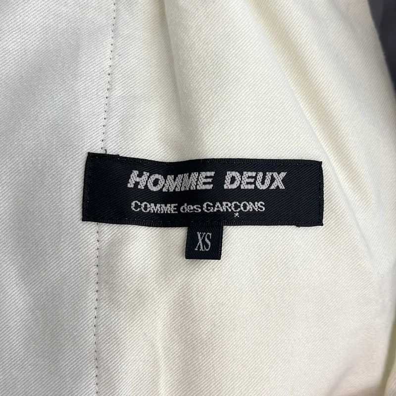 COMME des GARCONS HOMME DEUX / コムデギャルソンオムドゥ | 2023SS | ウール イージー テーパード スラックス パンツ | XS | メンズ