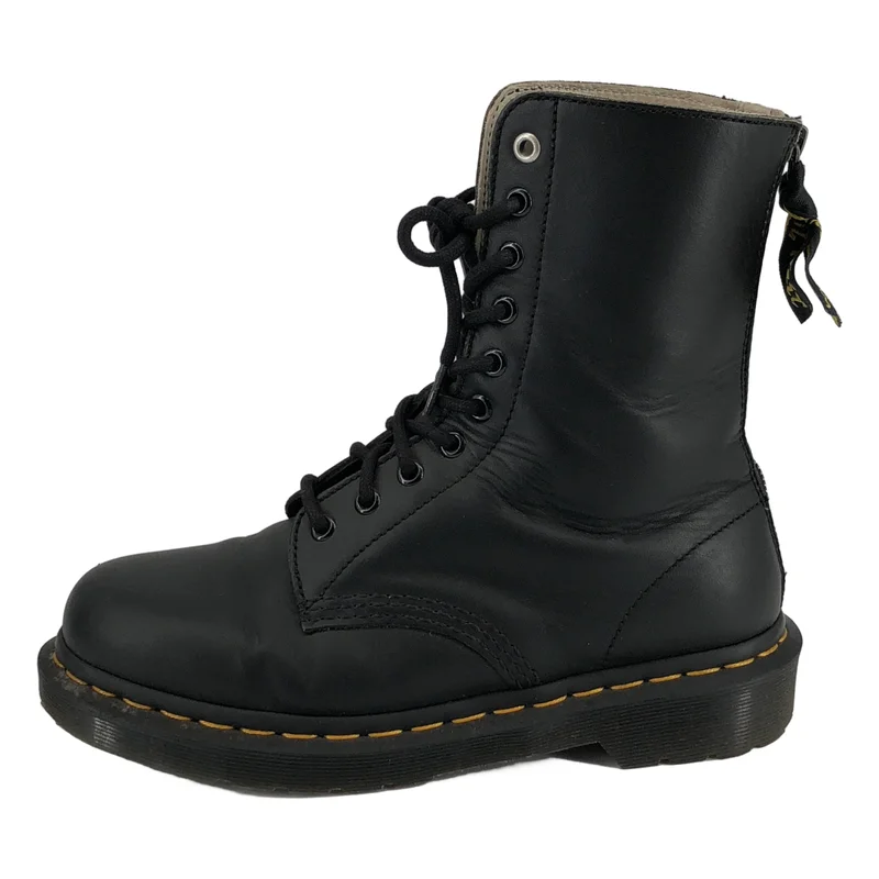 Y's / ワイズヨウジヤマモト | × Dr.Martens / 10 EYE 10ホール バックジップ ブーツ | 6 | メンズ