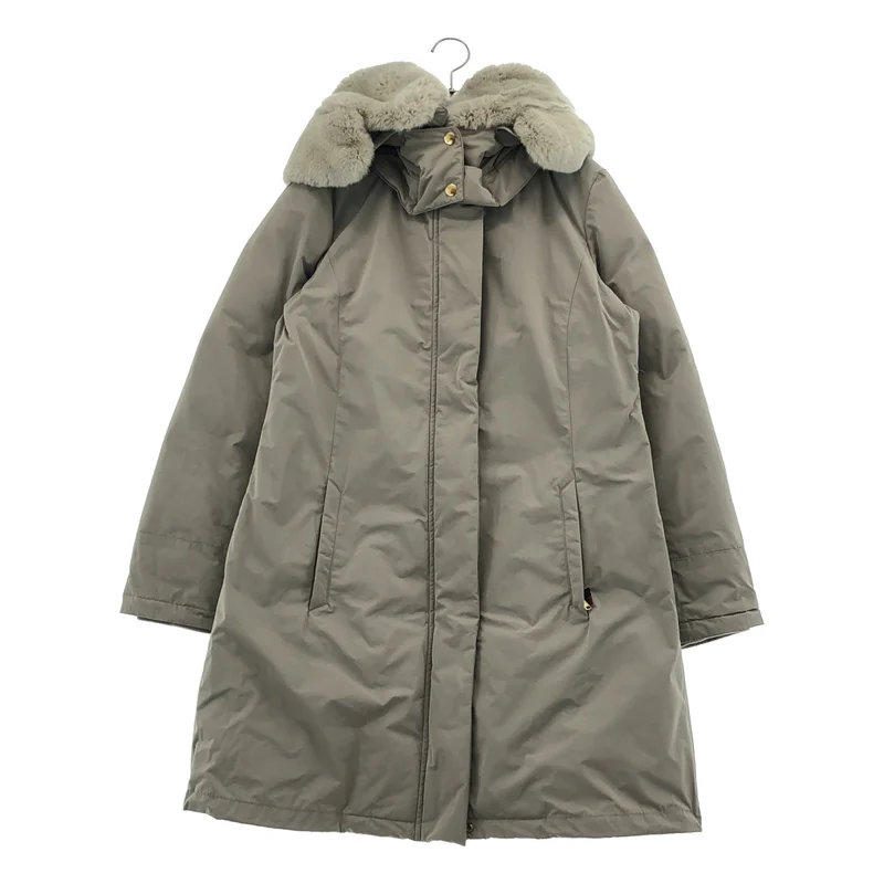 WOOLRICH / ウールリッチ | UNITED ARROWS 別注 / BOWBRIDGE ファー ダウンコート | M | レディース