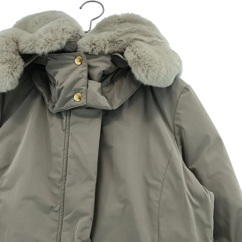 WOOLRICH / ウールリッチ | UNITED ARROWS 別注 / BOWBRIDGE ファー ダウンコート | M | レディース