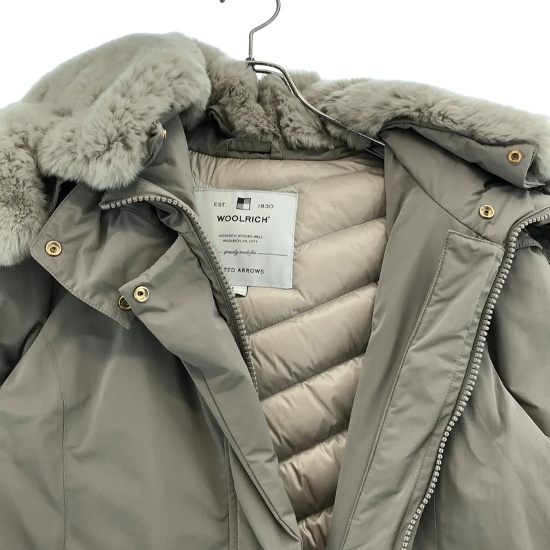 WOOLRICH / ウールリッチ | UNITED ARROWS 別注 / BOWBRIDGE ファー ダウンコート | M | レディース