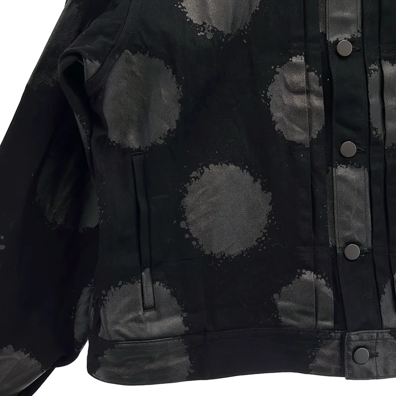 Y's.... / ワイズビー | 2023SS | DOTS-PRINTED DENIM JACKET ドットプリント デニムジャケット | 4 | メンズ