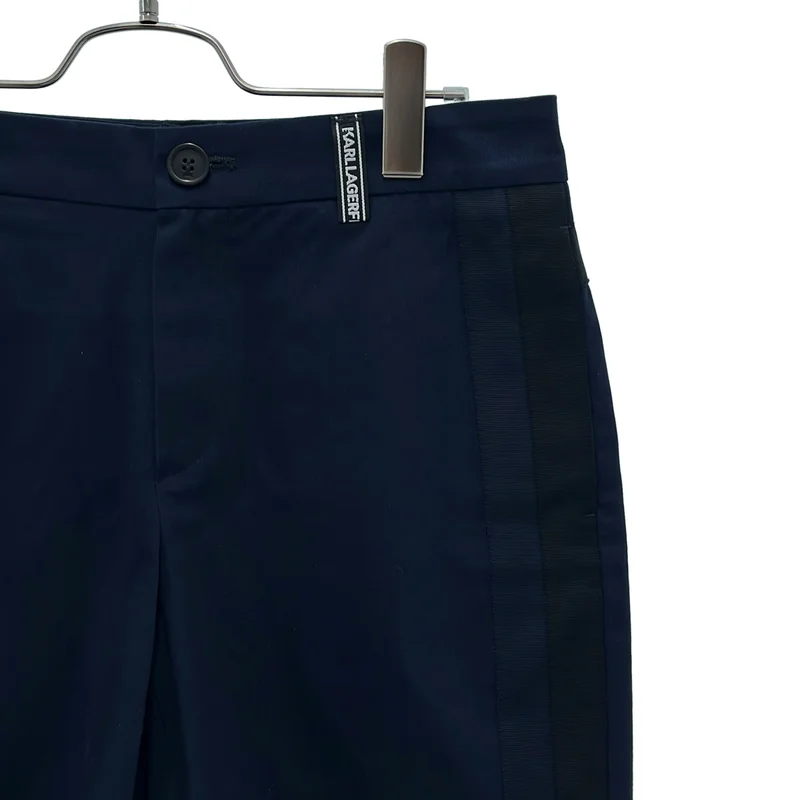 KARL LAGERFELD / カールラガーフェルド | CHINO SHORTS / チノサイドライン ショートパンツ | 46 | メンズ