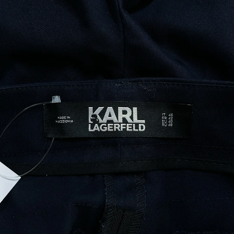 KARL LAGERFELD / カールラガーフェルド | CHINO SHORTS / チノサイドライン ショートパンツ | 46 | メンズ