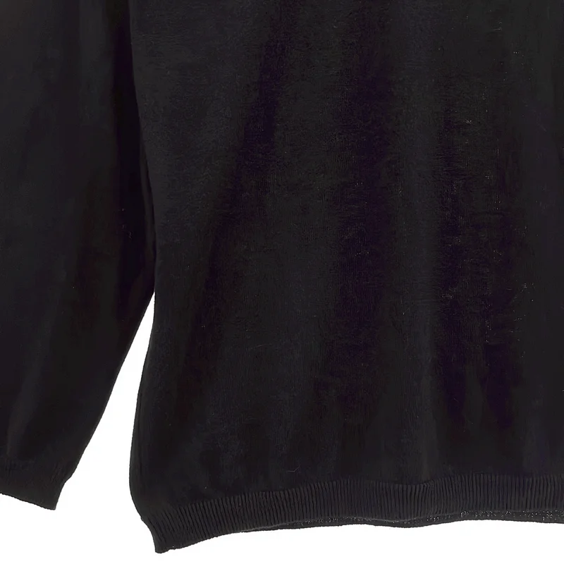Y's for men / ワイズフォーメンヨウジヤマモト | 2024SS | 12G PLAIN STITCH ROUND-NECK LONG-SLEEVED KNIT コットン リネン プルオーバー ニット | 3 | メンズ