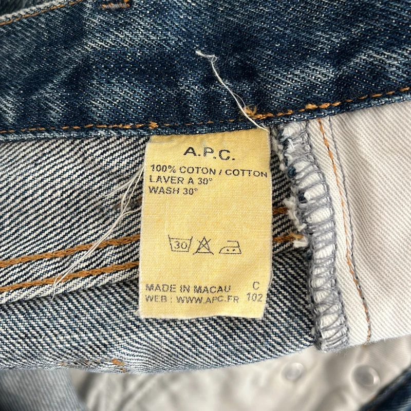 A.P.C. / アーペーセー | RUE DE FLEURUS PARIS / デニムパンツ | 30 | メンズ
