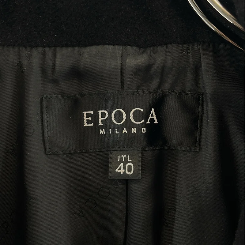 EPOCA / エポカ | ウール ベルテッドコート / 総裏地 | 40 | レディース