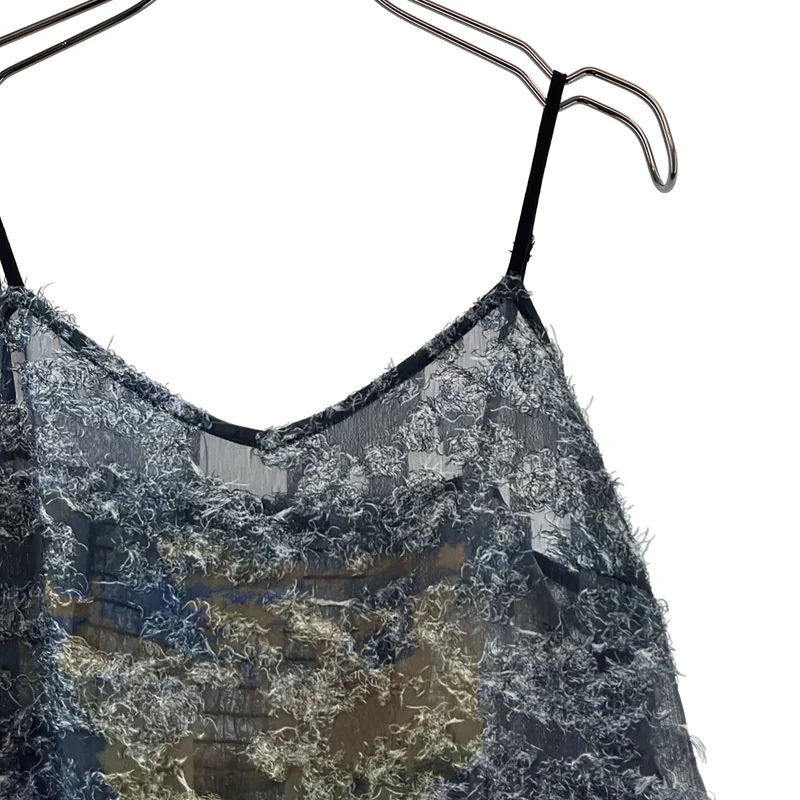 AMERI / アメリ | セットアップ / MEDI RACHEL FLUFFY ART CAMISOLE PANTS キャミソール パンツ | M | レディース
