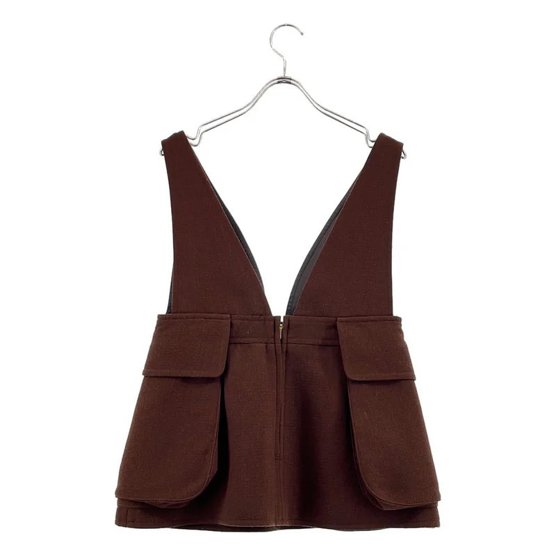 FUMIKA UCHIDA / フミカウチダ | DOUBLE FACED BRALETTE TOP ウール トップス | 36 | レディース