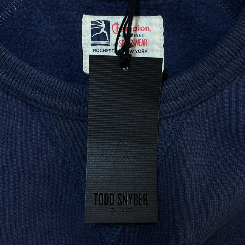 TODD SNYDER / トッドスナイダー | × Champion / チャンピオン スウェット トレーナー | S | メンズ