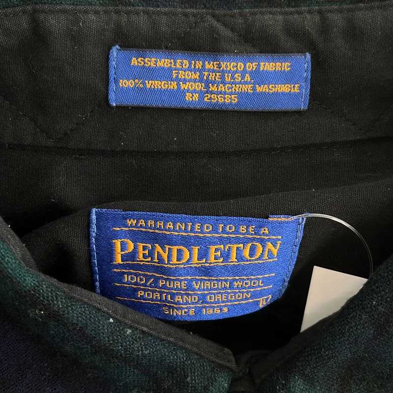 PENDLETON / ペンドルトン | 1990s | ウール チェック ネルシャツ | L | メンズ