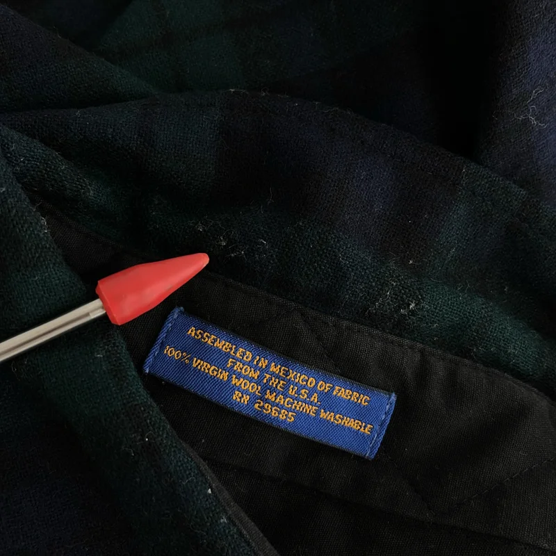 PENDLETON / ペンドルトン | 1990s | ウール チェック ネルシャツ | L | メンズ