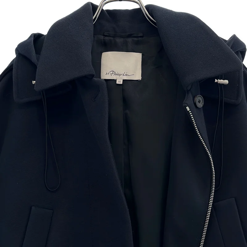 3.1 Phillip Lim / スリーワンフィリップリム | キャンバス フーデッド コート | XS | レディース