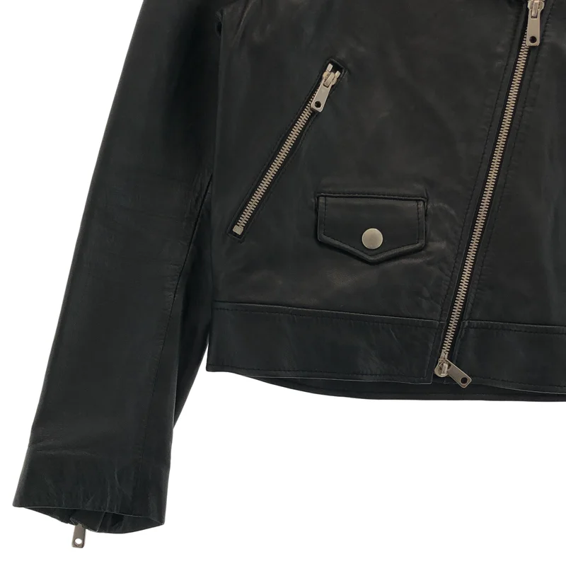 UNITED TOKYO / ユナイテッドトウキョウ | シープレザー ダブルライダースジャケット | 1 | レディース