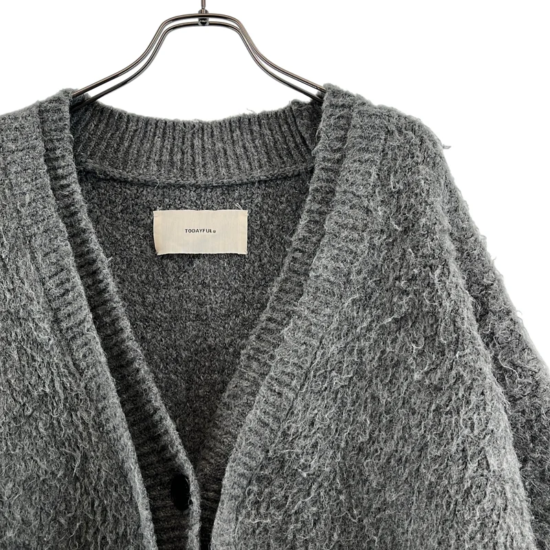 TODAYFUL / トゥデイフル | Brashed Vneck Cardigan カーディガン | F | レディース