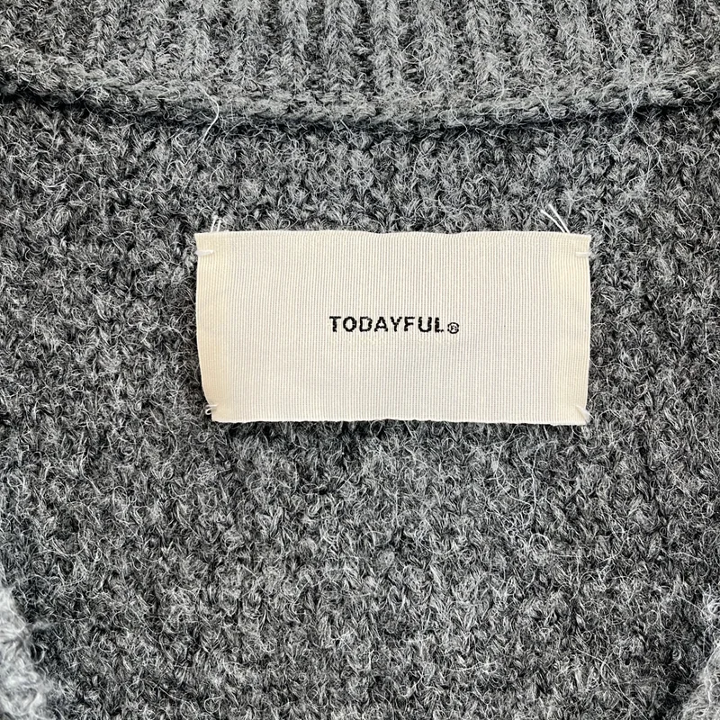 TODAYFUL / トゥデイフル | Brashed Vneck Cardigan カーディガン | F | レディース