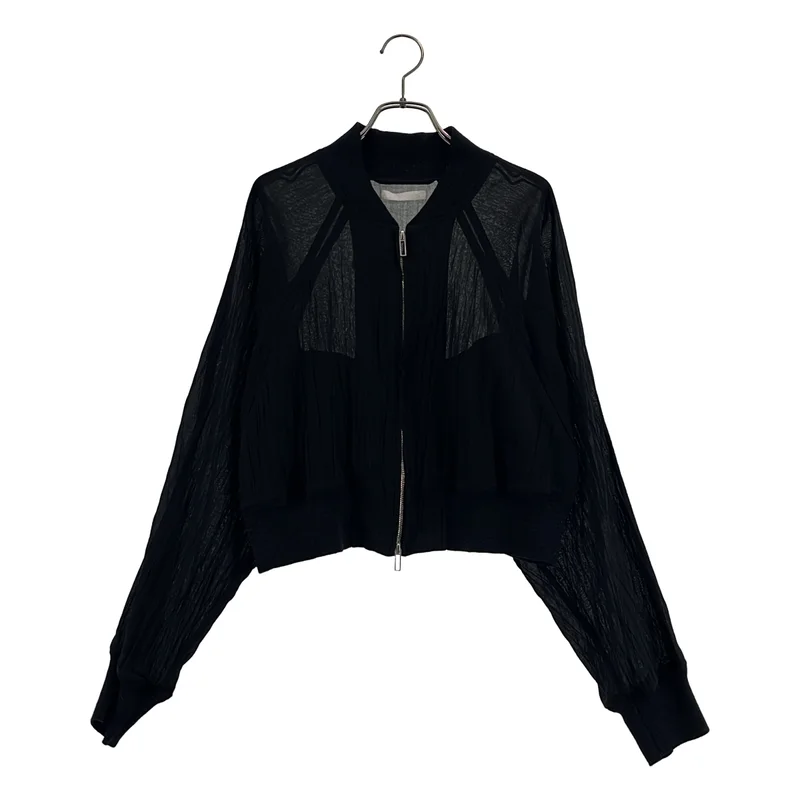 KANAKO SAKAI / カナコサカイ | SHEER BOMBER ボンバージャケット | 36 | レディース