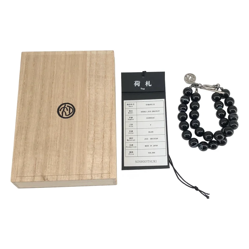 SOSHIOTSUKI / ソウシオオツキ | JUZU NECKLACE TASSEL 数珠 ブレスレット | F | メンズ