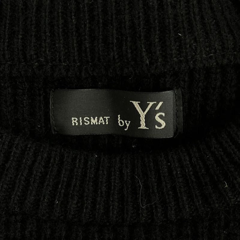 RISMAT by Y’s / リスマットバイワイズ | ウール リブ 切り替え ラグラン プルオーバーニット | 2 | レディース