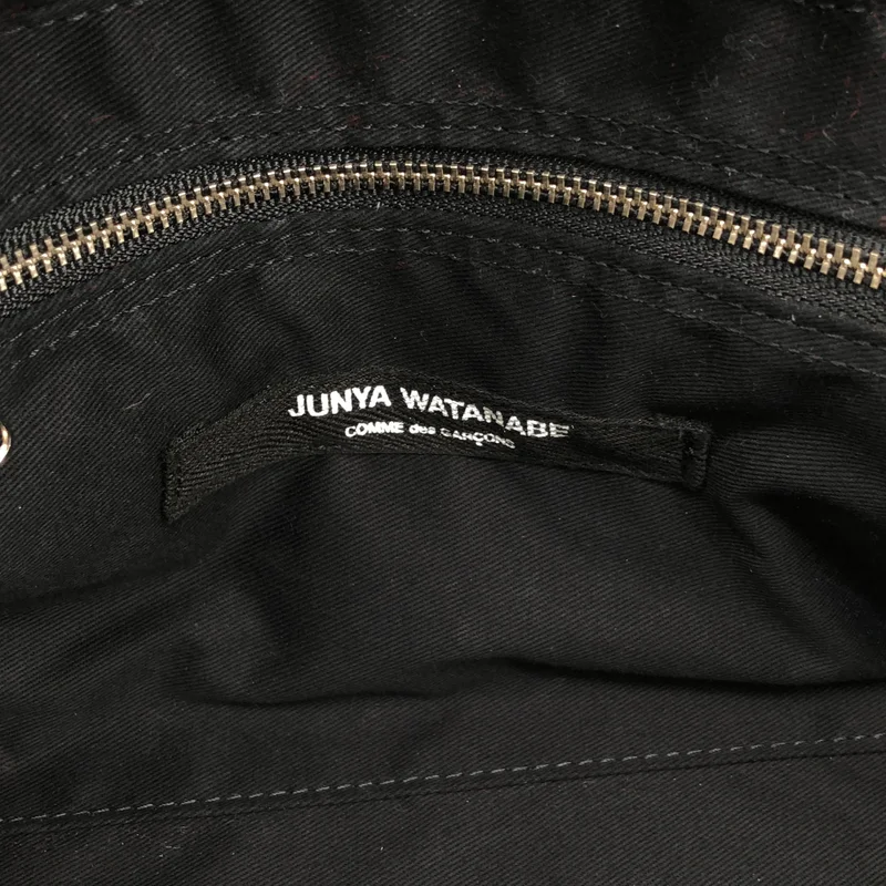 JUNYA WATANABE COMME des GARCONS / ジュンヤワタナベ | フェイクレザー スタッズ ハンドバッグ |