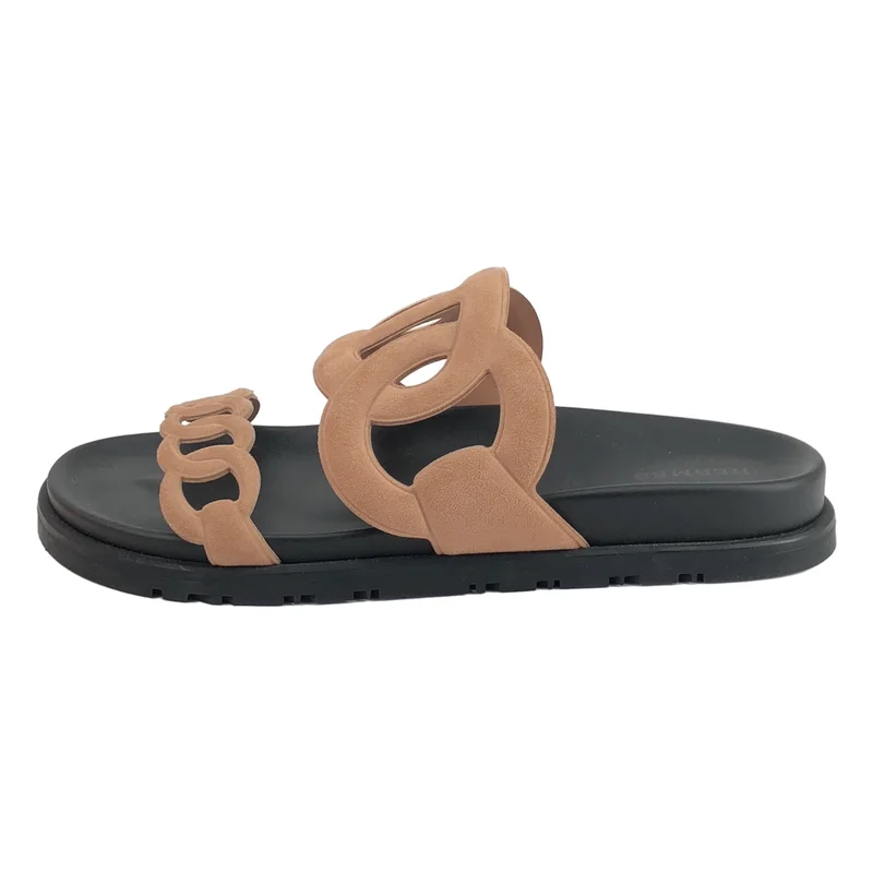 HERMES / エルメス | Extra Sandals エクストラ シェーヌダンクル サンダル | 37 | レディース