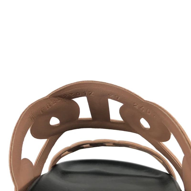 HERMES / エルメス | Extra Sandals エクストラ シェーヌダンクル サンダル | 37 | レディース