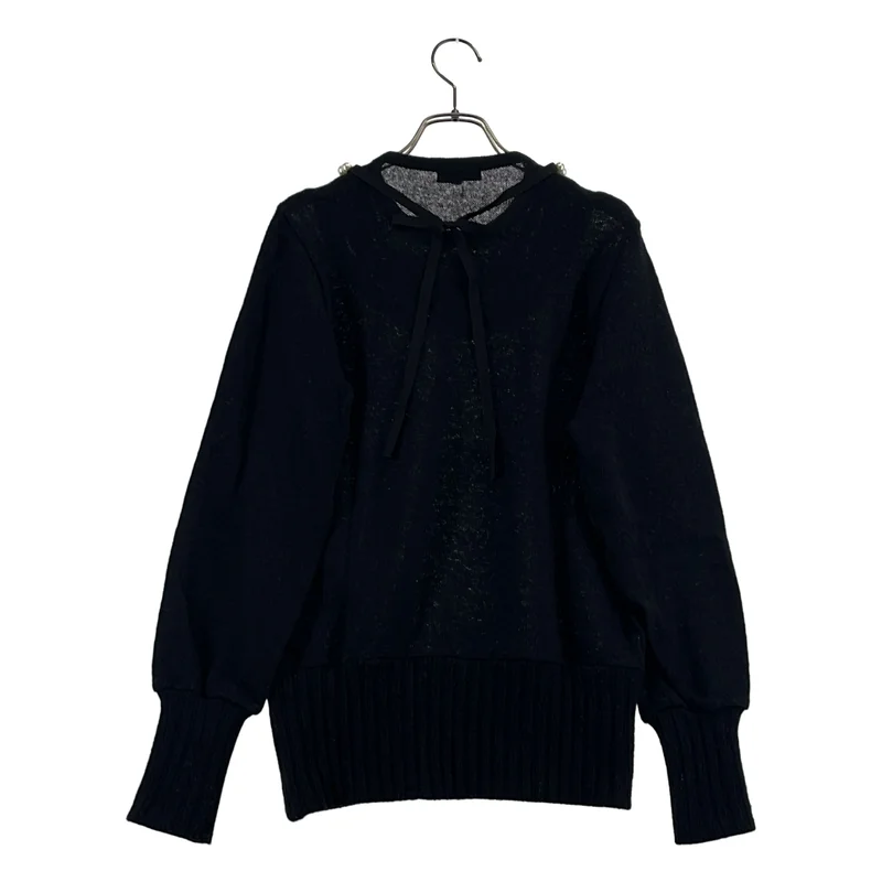 tricot COMME des GARCONS / トリココムデギャルソン | 2006AW | ウール パール 装飾 ニット セーター |