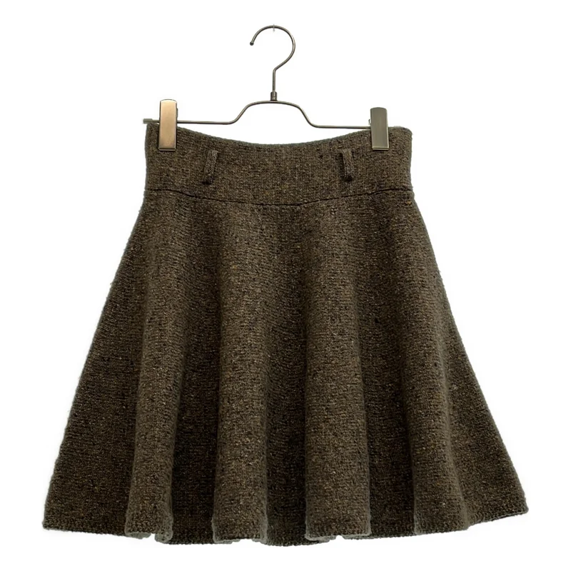NKNIT / ンニット | ウール アルパカ ニット スカート | 0 | レディース