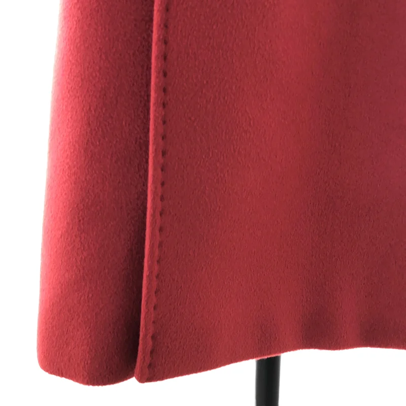 MAX MARA STUDIO / マックスマーラステュディオ | ウール ベルテッド リバーコート | 42 | レディース