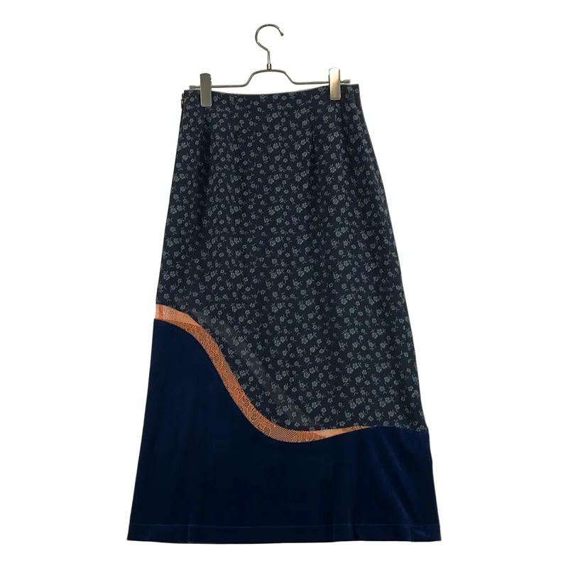 Mame Kurogouchi / マメクロゴウチ | 2025AW | Cupro Triacetate Floral Jacquard Skirt / 総柄 ジャガード スカート | 2 | レディース